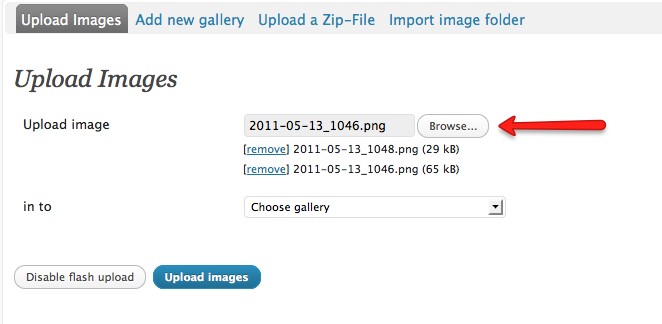 Adding images
